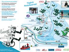Mappa delle piste Weißach/Hochkogel (Abschlepper Rosenegg)