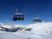 Gurschen-Flyer (Gurschengrat) - 6pers.| Seggiovia ad alta velocità (ad agganciamento automatico) con cupole di protezione