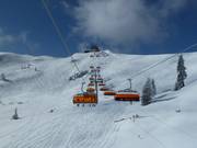 Starjet 3 - 8pers.| Seggiovia ad alta velocità (ad agganc. autom.) con cupola di prot. e riscald. sedile