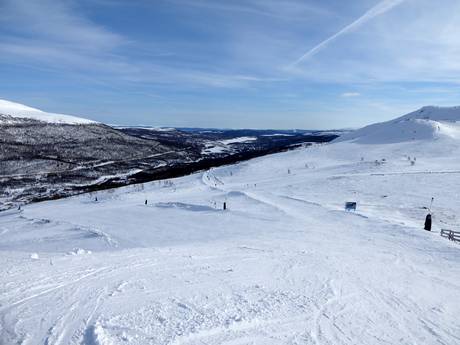 Härjedalen: Dimensione dei comprensori sciistici – Dimensione Tänndalen