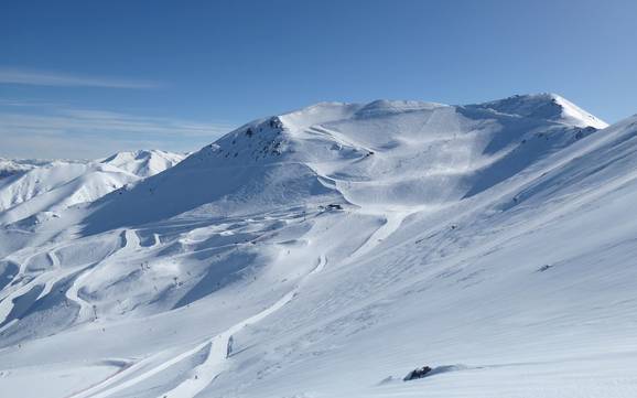 Canterbury: Dimensione dei comprensori sciistici – Dimensione Mt. Hutt