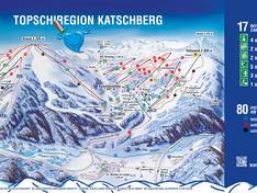 Mappa delle piste Katschberg