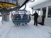 Il personale è presente all'imbarco