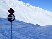 Inizio dell’itinerario sciistico Rinderhütte