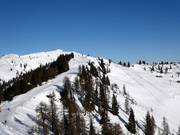 Bivio discesa Kogelalm e direzione Höchalmrinne