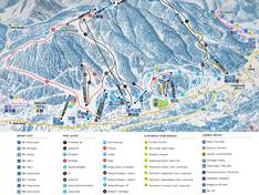 Mappa delle piste Tarvisio - Monte Lussari
