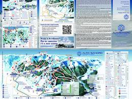 Mappa delle piste Alto Sangro - Roccaraso/Rivisondoli
