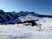 Vista dallo Schwarzeck su Schönbühel