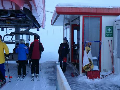 Tannheimer Tal: Cortesia nei comprensori sciistici – Cortesia Wannenjoch/Rohnenspitze – Schattwald/Zöblen