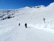 Ampie piste sotto il Pengelstein nella conca di Kasereck