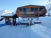 Châtelet - 6pers.| Seggiovia ad alta velocità (agganc.autom.)