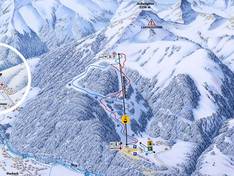 Mappa delle piste Jöchelspitze - Bach