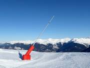 Lancia da neve nell’area sciistica Les 3 Vallées