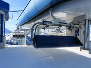 Katzenmoosbahn - 6pers.| Seggiovia ad alta velocità (ad agganc. autom.) con cupola di prot. e riscald. sedile