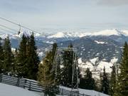 L’area sciistica è servita solo da skilift.