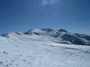 Sauze d'Oulx - la parte superiore con il Monte Fraiteve