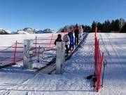 Tappeto mobile stazione a monte Ciampedie