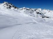 Freeride sul ghiacciaio