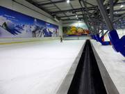 Area di esercitazione delimitata con tappeto mobile