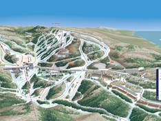 Mappa delle piste Lutsen Mountains