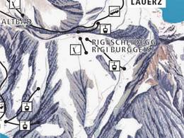Mappa delle piste Rigi - Scheidegg/Burggeist