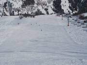 Perfetto per il carving: pista Granges a La Balme
