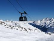 Falginjochbahn - 100pers.| Funifor - Cabinovia con alta resistenza al vento con larga fune portante