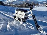 Il Moonbike: con motore ecologico attraverso la neve