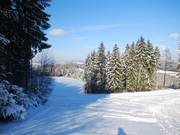 Può succedere che il pendio inferiore non possa essere preparato a causa della mancanza di neve.