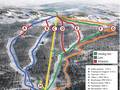 Mappa delle piste Dagali Fjellpark