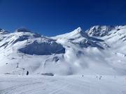 Vista dalla Rudolfshütte verso il Medelzkopf