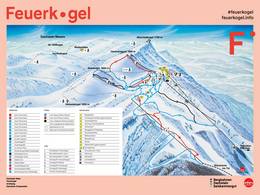 Mappa delle piste Feuerkogel - Ebensee