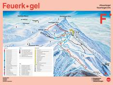 Mappa delle piste Feuerkogel - Ebensee