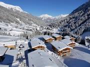 Vista su Landal Hochmontafon e sul paese di Gargellen