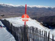 Segnaletica delle piste a Masella