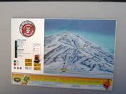 Mappa delle piste alla stazione a valle