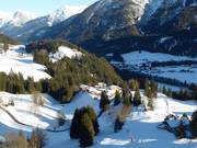 Vista sul villaggio di chalet Benglerwald