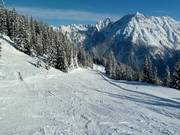 Discesa presso la Glattjochbahn