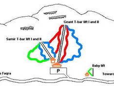 Mappa delle piste Qanat Bakish