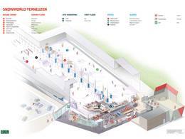 Mappa delle piste SnowWorld Terneuzen