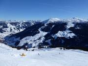 Vista dallo Zwölferkogel verso lo Schattberg West