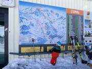 Grande pannello informativo al Gamsgarten