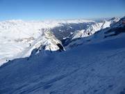 Variante sul ghiacciaio Presena