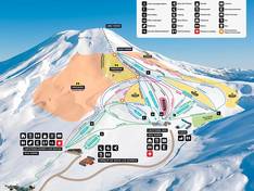 Mappa delle piste Corralco