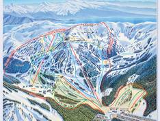 Mappa delle piste Eaglecrest - Juneau