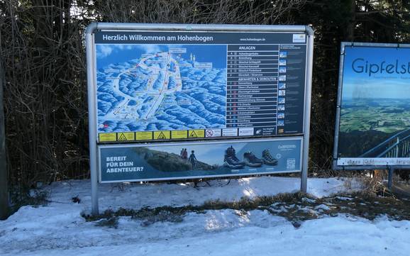 Cham: Orientamento nei comprensori sciistici – Orientamento Hohenbogen - Neukirchen bei Hl. Blut