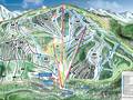 Mappa delle piste Sunlight Mountain