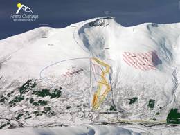 Mappa delle piste Arena Overøye - Stordal