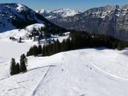 Discesa di media difficoltà al Seeben