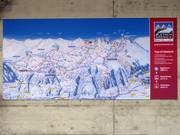 Grande pannello informativo alla stazione a valle di Fiesch